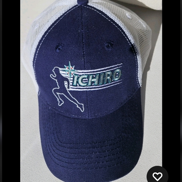 New MLB Ichiro Suzuki Seattle Mariners Baseball Mesh Cap Hat Youth / Adult S - Picture 5 of 5